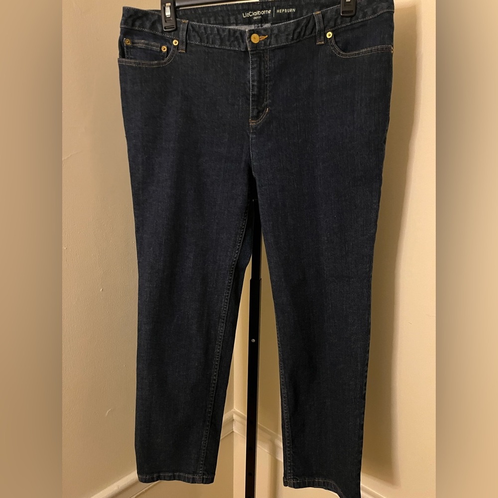 Liz Claiborne Hepburn Jeans Plus Size 18W Petite